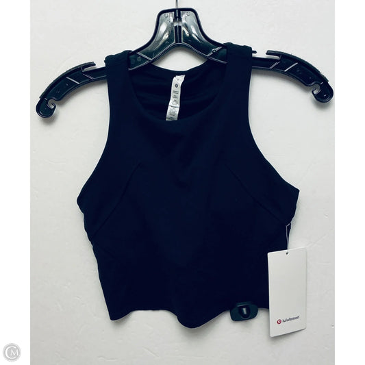 Athletic Tank Top By Lululemon In Black, Size: 4