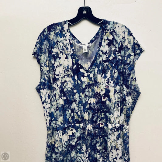 Dress Casual Maxi By White House Black Market In Purple, Size: Xl