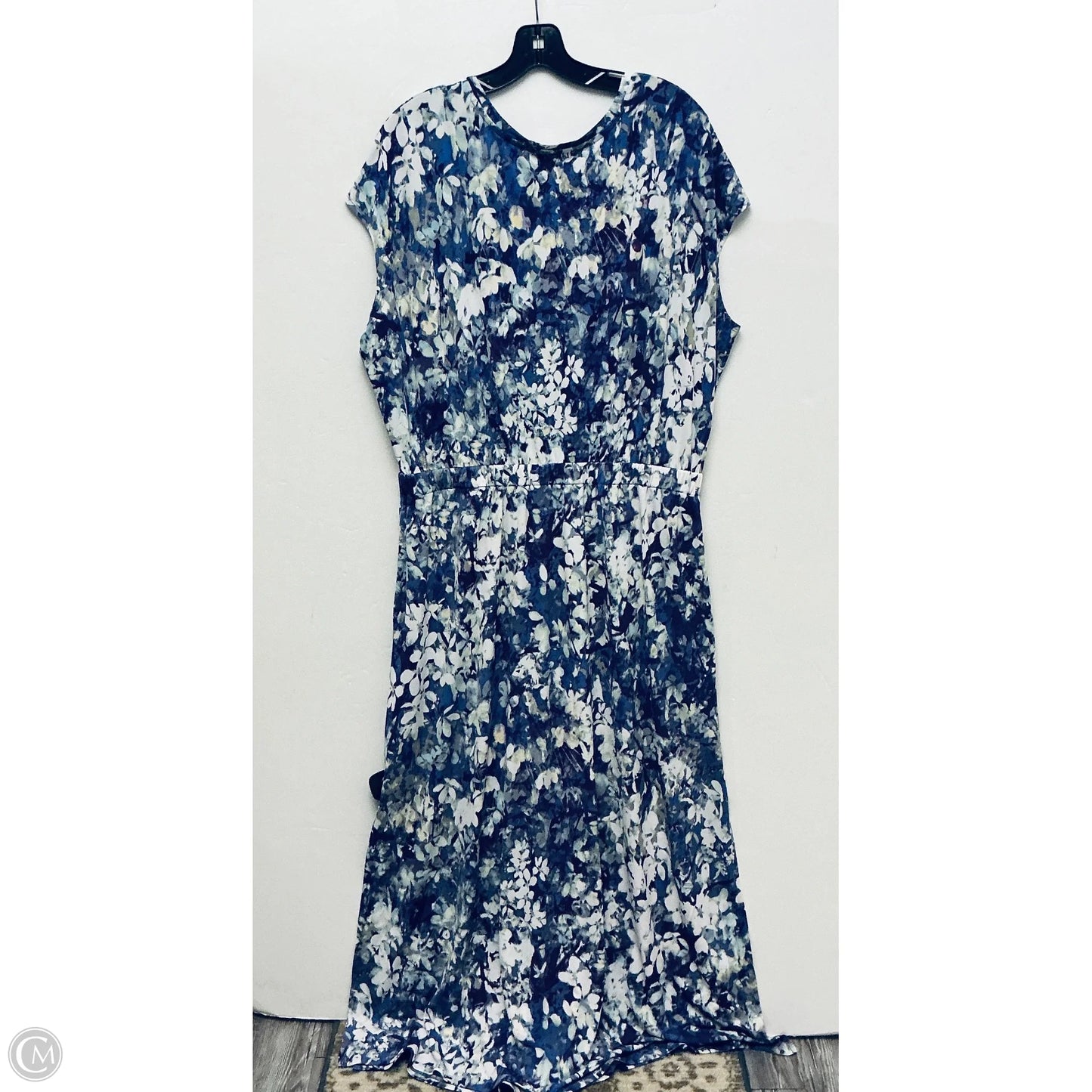 Dress Casual Maxi By White House Black Market In Purple, Size: Xl