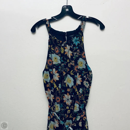 Dress Casual Midi By Ann Taylor In Floral Print, Size: Xl