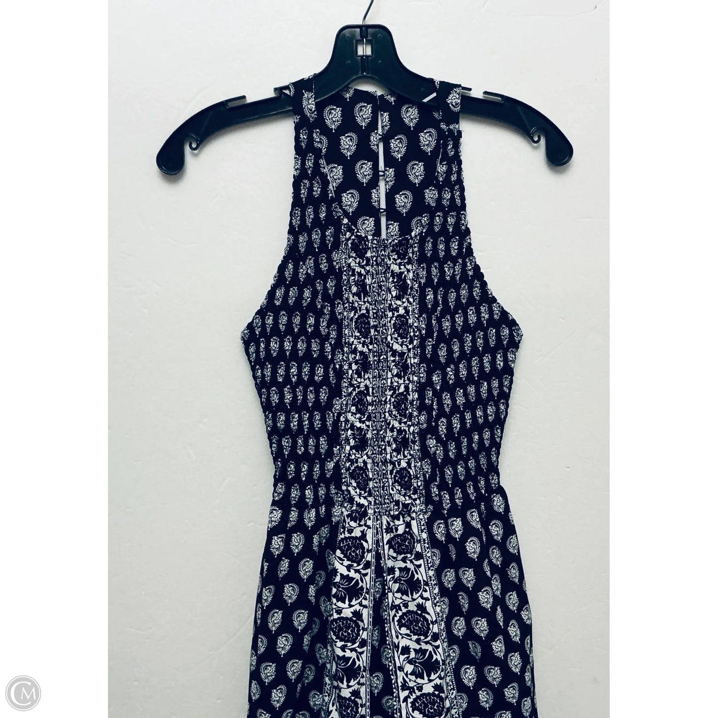 Romper By Clothes Mentor In Black & White, Size: M