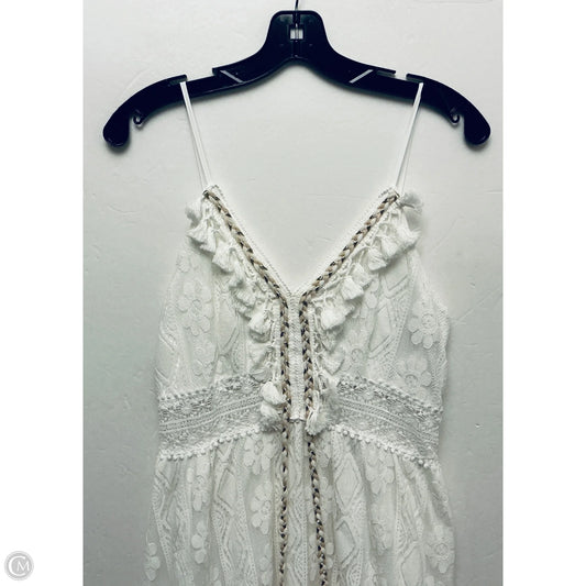 Dress Casual Maxi By Cupshe In White, Size: M