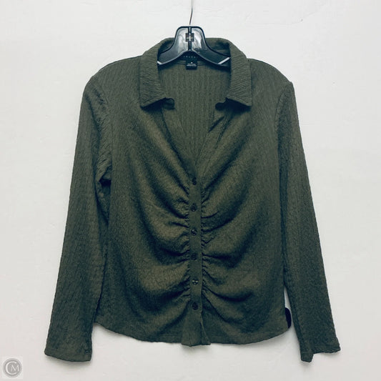 Top Long Sleeve By Sanctuary In Green, Size: M