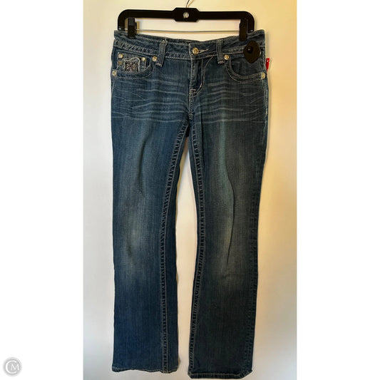 Jeans Boot Cut By Miss Me In Blue Denim, Size: 6