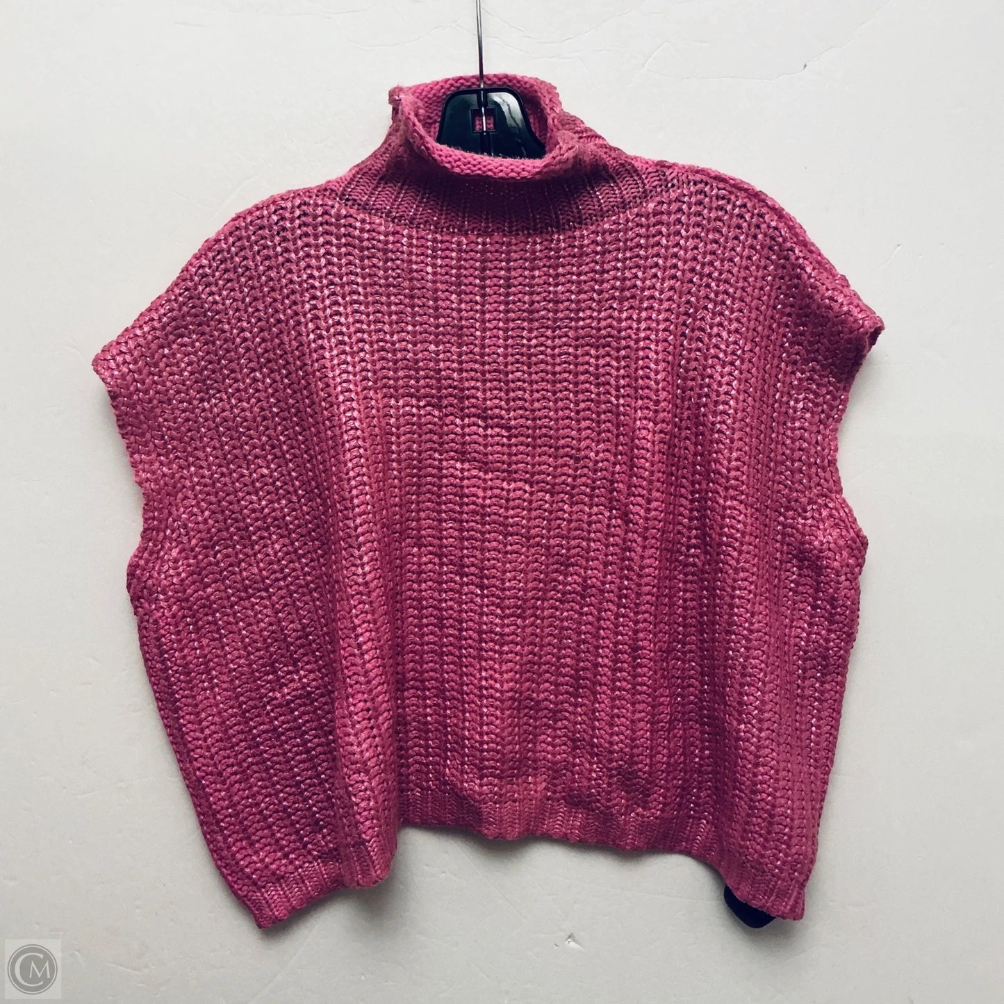 Top Short Sleeve By She + Sky In Pink, Size: S