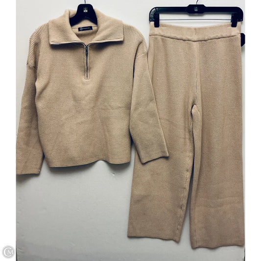 Lounge Set Pants By Prettygarden In Tan, Size: S