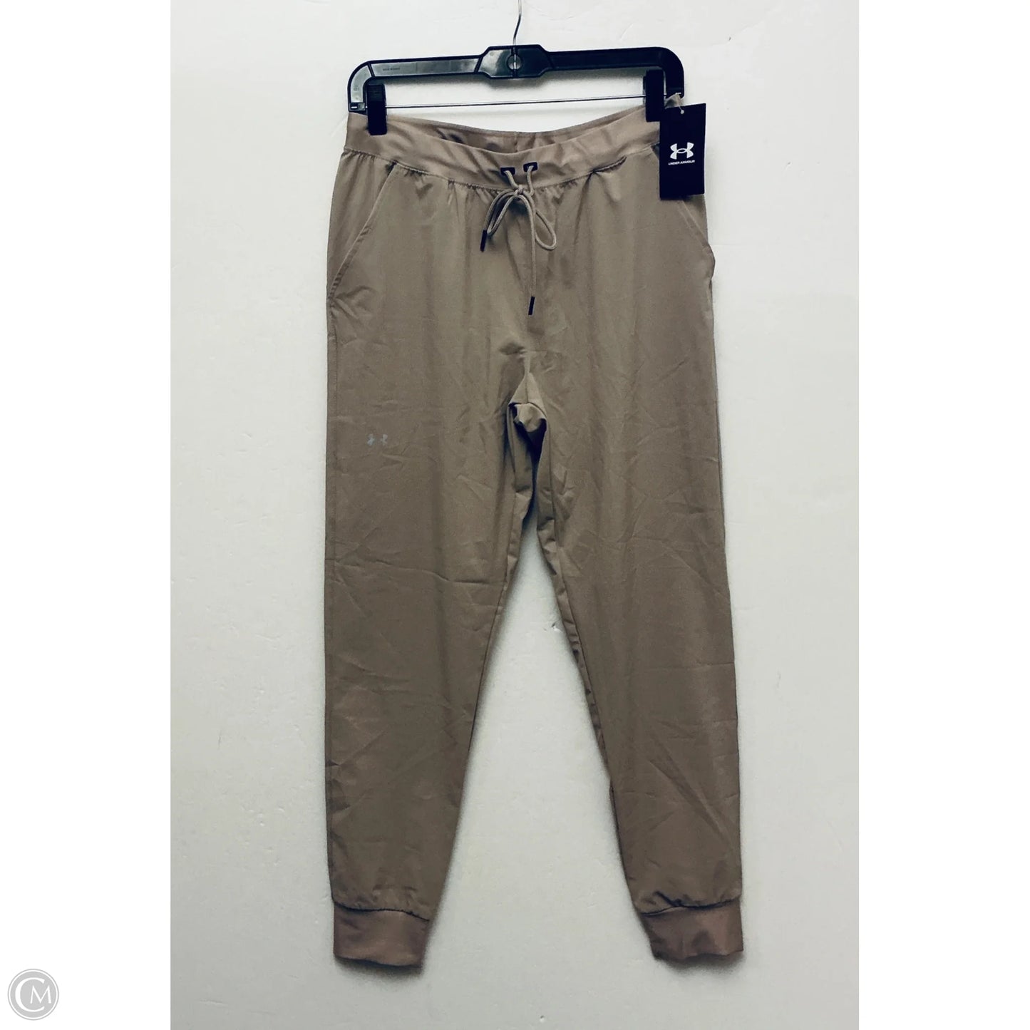 Athletic Pants By Under Armour In Tan, Size: M