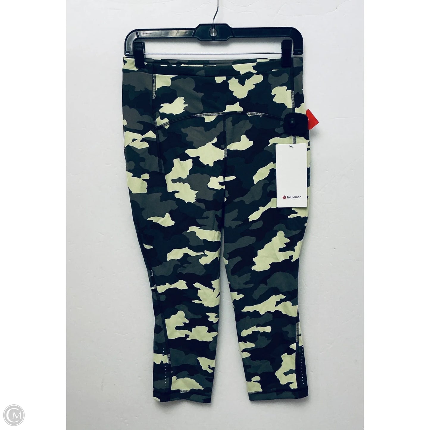 Athletic Leggings Capris By Lululemon In Camouflage Print, Size: 8