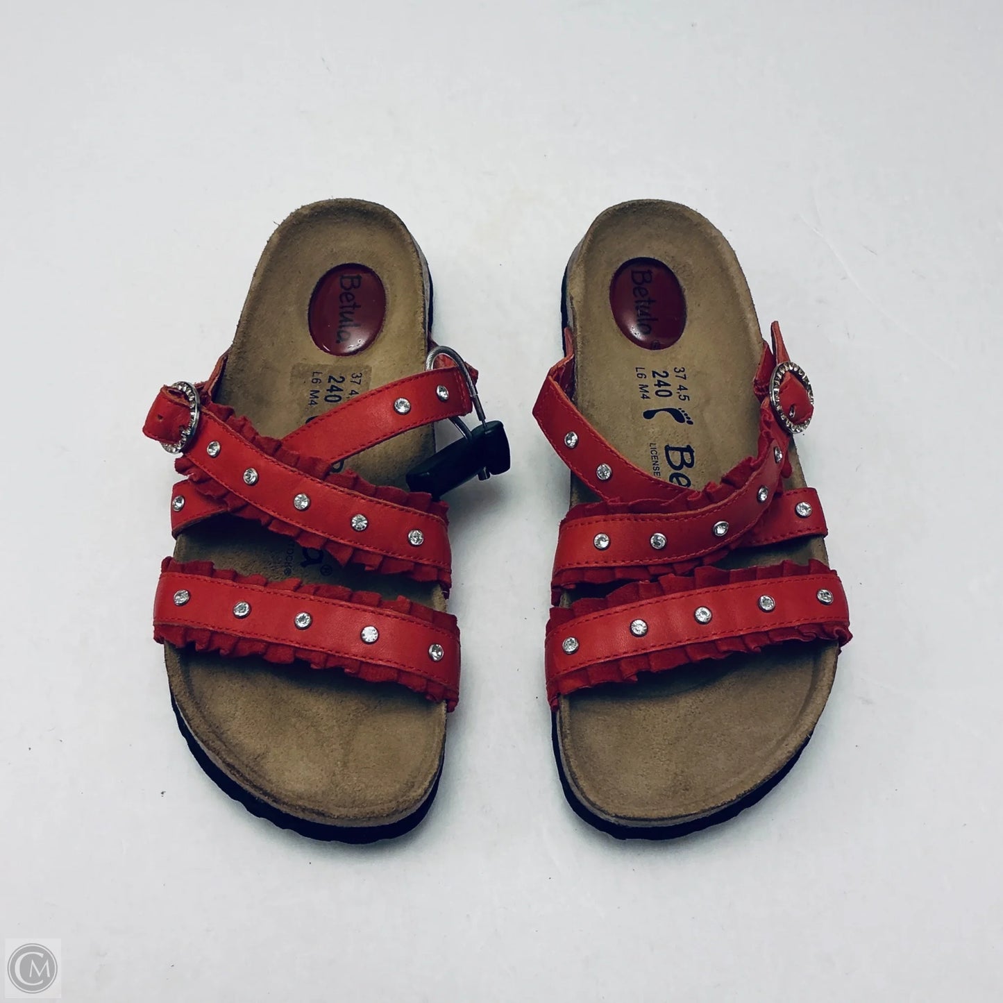 Sandals Flats By Cmc In Red, Size: 6
