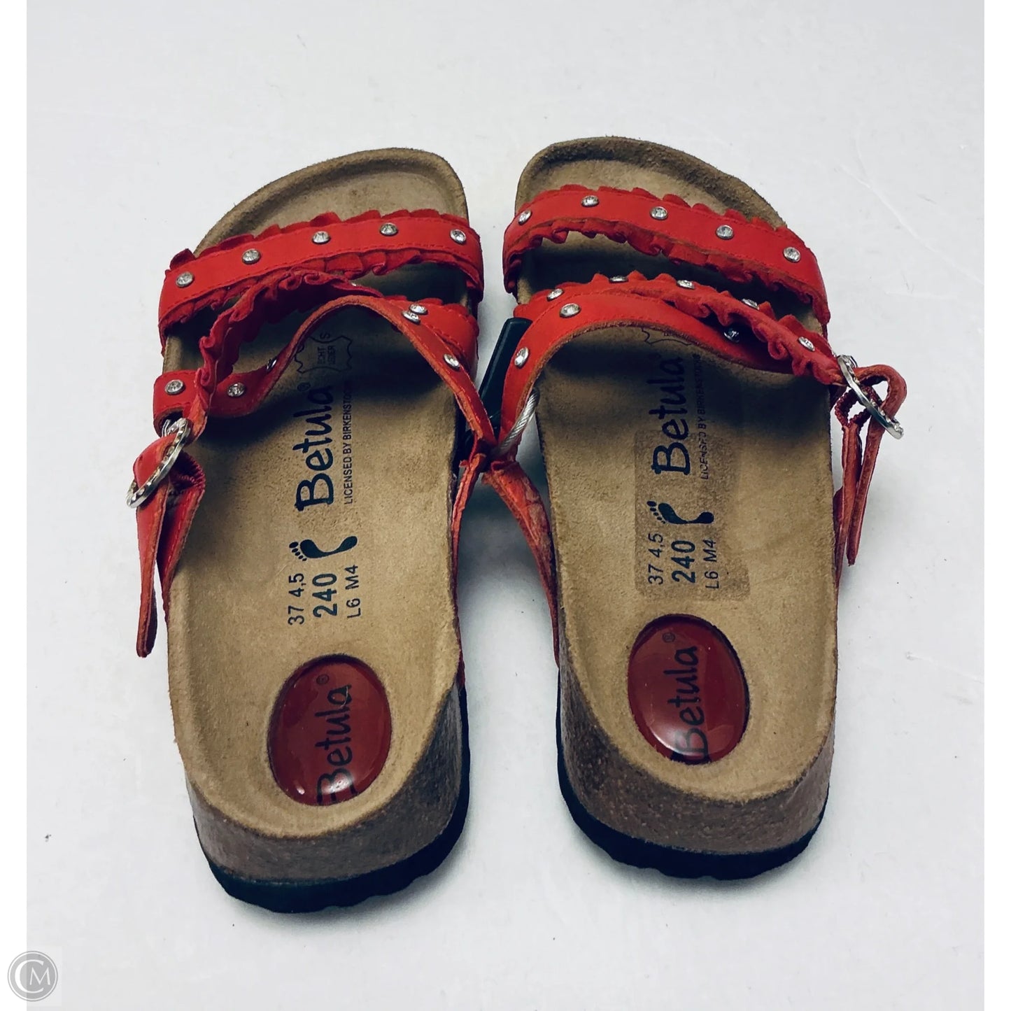 Sandals Flats By Cmc In Red, Size: 6