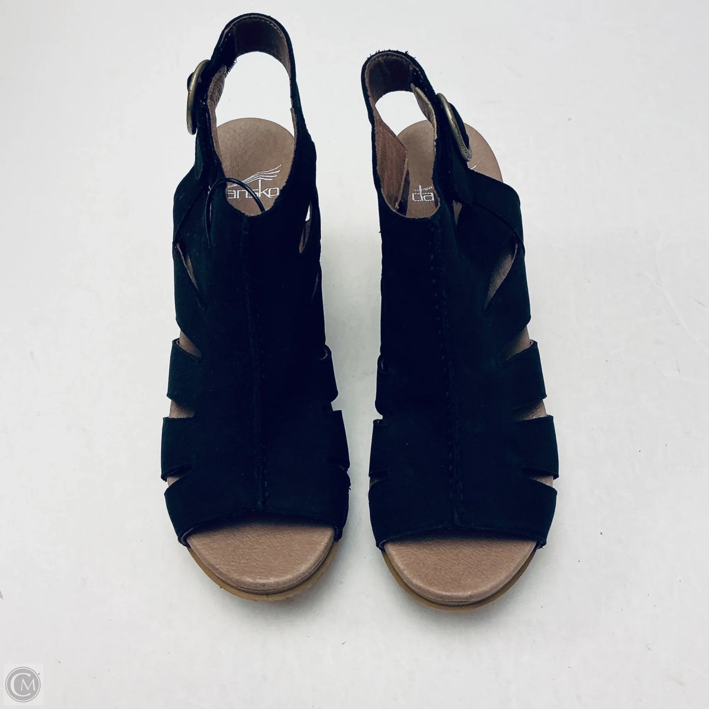 Sandals Heels Block By Dansko In Black, Size: 7