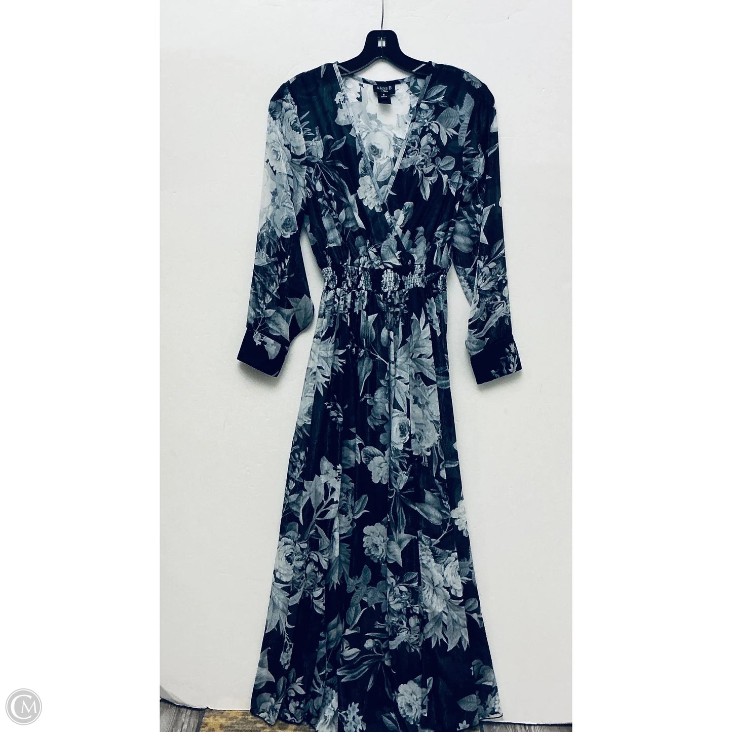 Dress Party Long By Clothes Mentor In Navy, Size: S