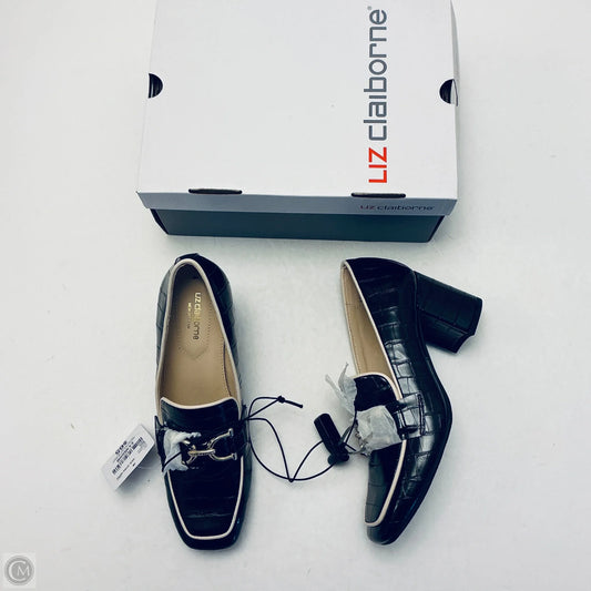 Shoes Heels Block By Liz Claiborne In Black, Size: 6.5