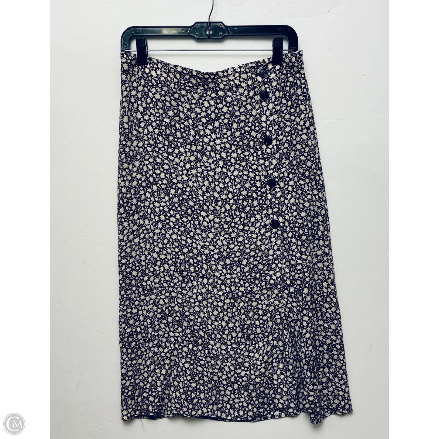 Skirt Midi By H&m In Brown, Size: 10
