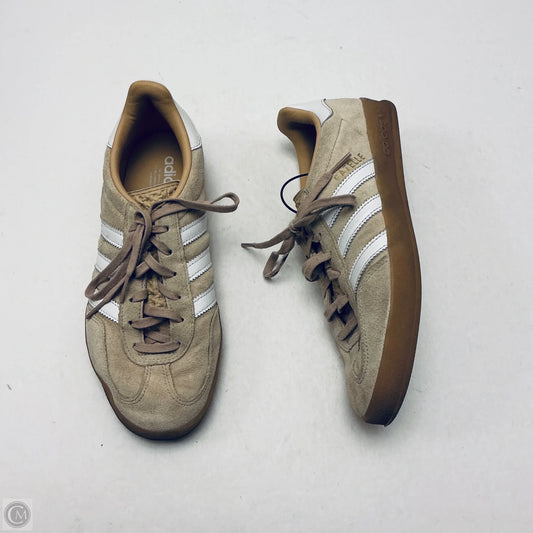 Shoes Sneakers By Adidas In Tan, Size: 8.5