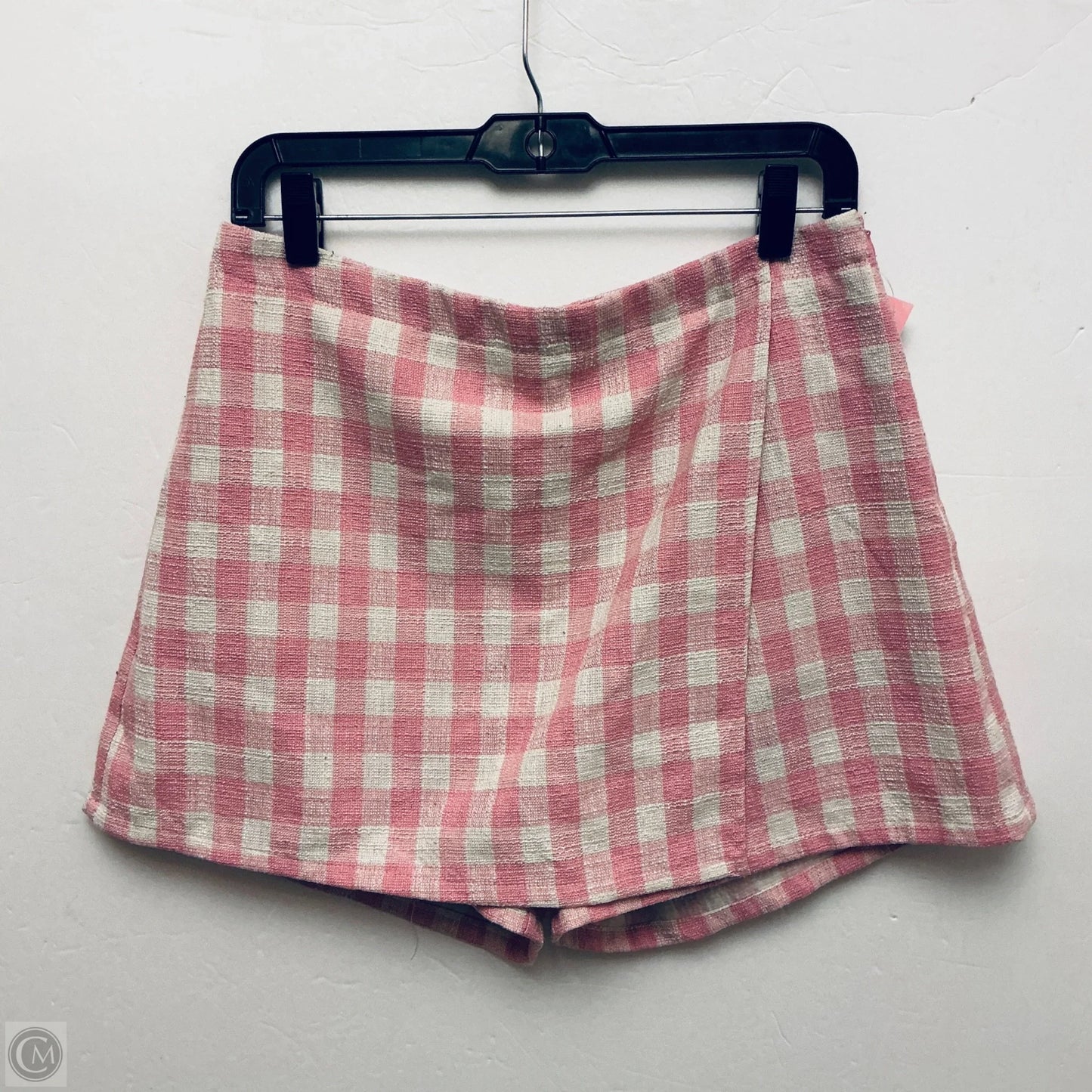 Skort By Day + Moon In Pink & White, Size: L
