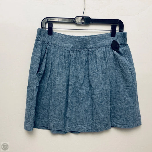 Skirt Mini & Short By Loft In Blue, Size: M