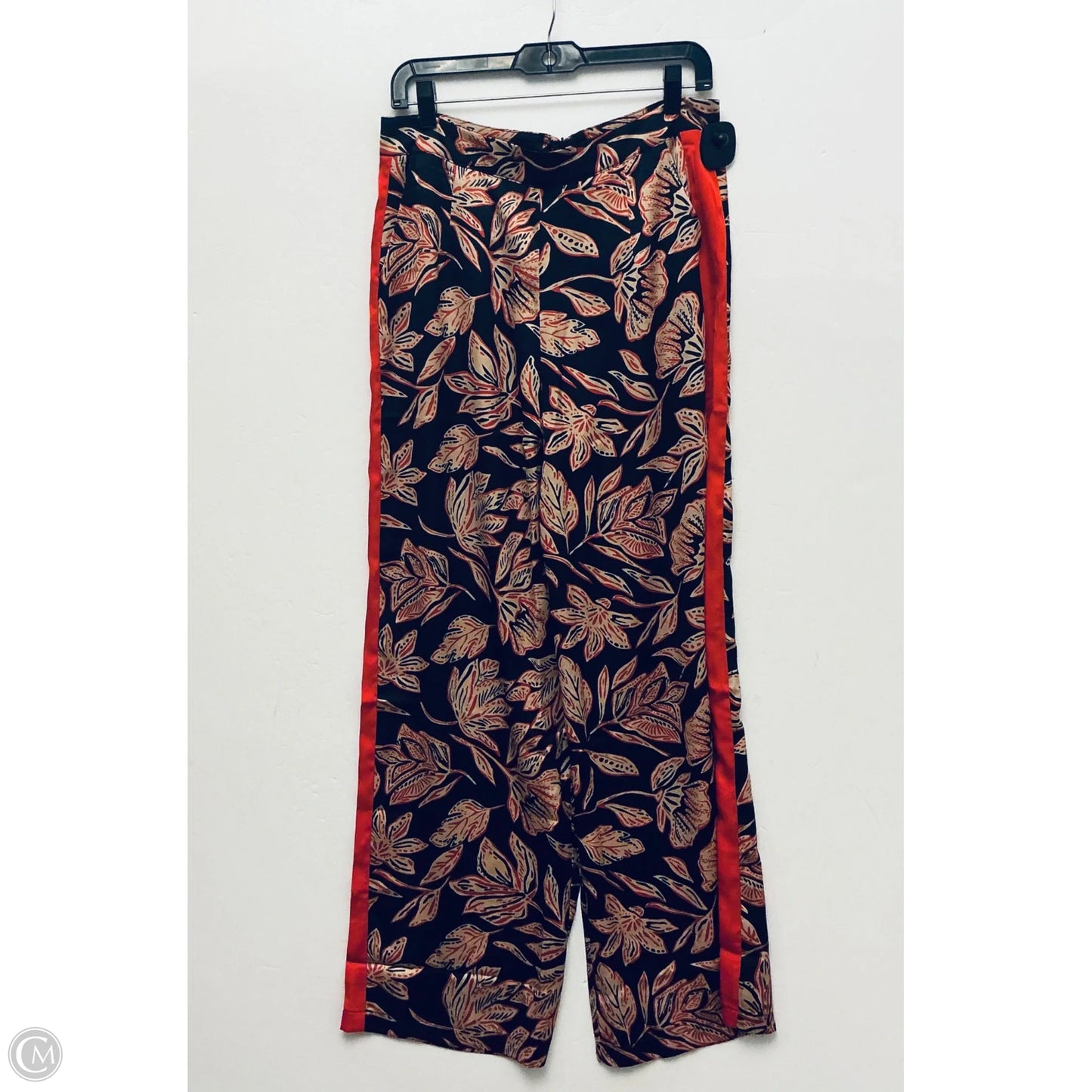 Pants Wide Leg By Clothes Mentor In Black & Red, Size: L