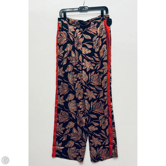 Pants Wide Leg By Clothes Mentor In Black & Red, Size: L
