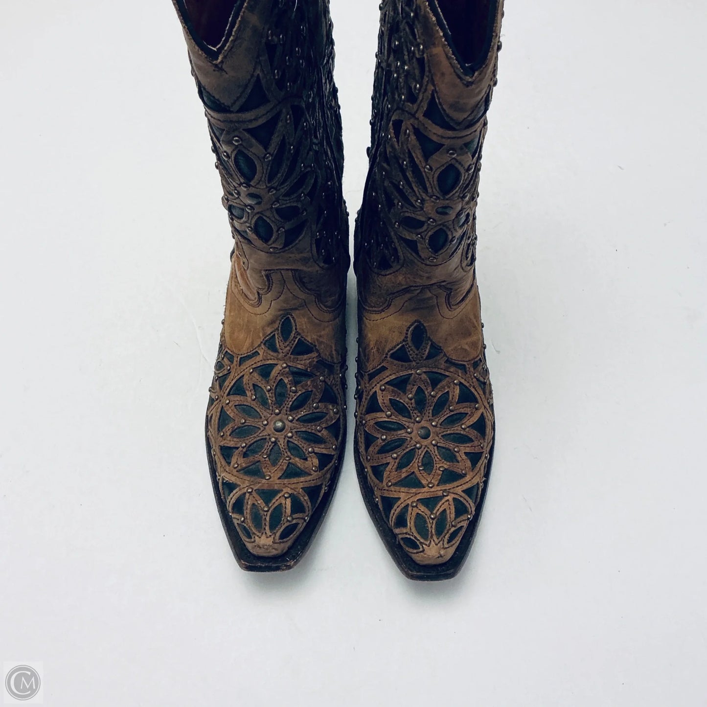 Boots Western By Cmb In Brown, Size: 8