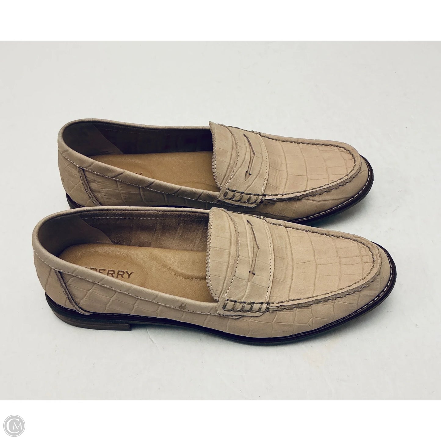 Shoes Flats By Sperry In Tan, Size: 9.5
