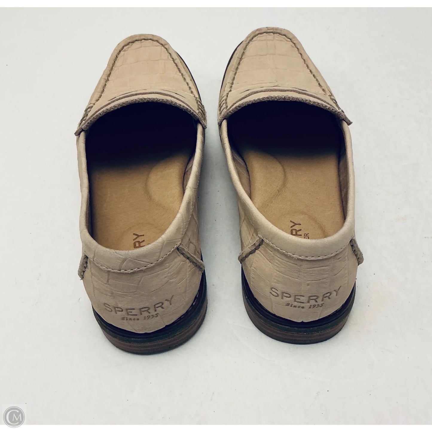 Shoes Flats By Sperry In Tan, Size: 9.5