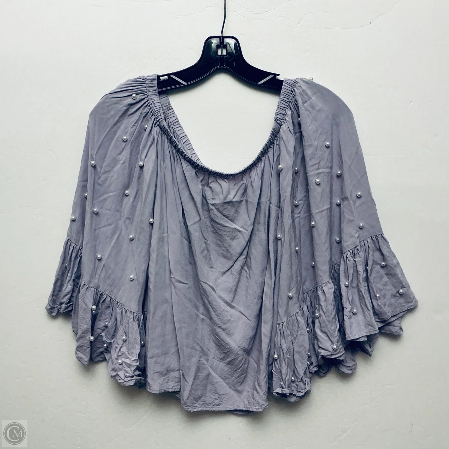 Top Long Sleeve By Entro In Purple, Size: L