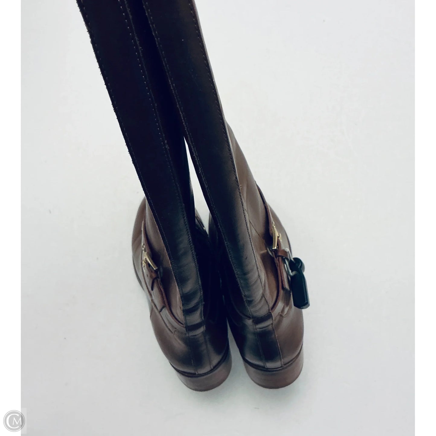 Boots Knee Flats By Michael By Michael Kors In Brown, Size: 8
