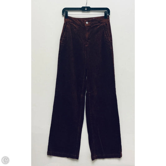Pants Corduroy By Adriano Goldschmied In Brown, Size: 0