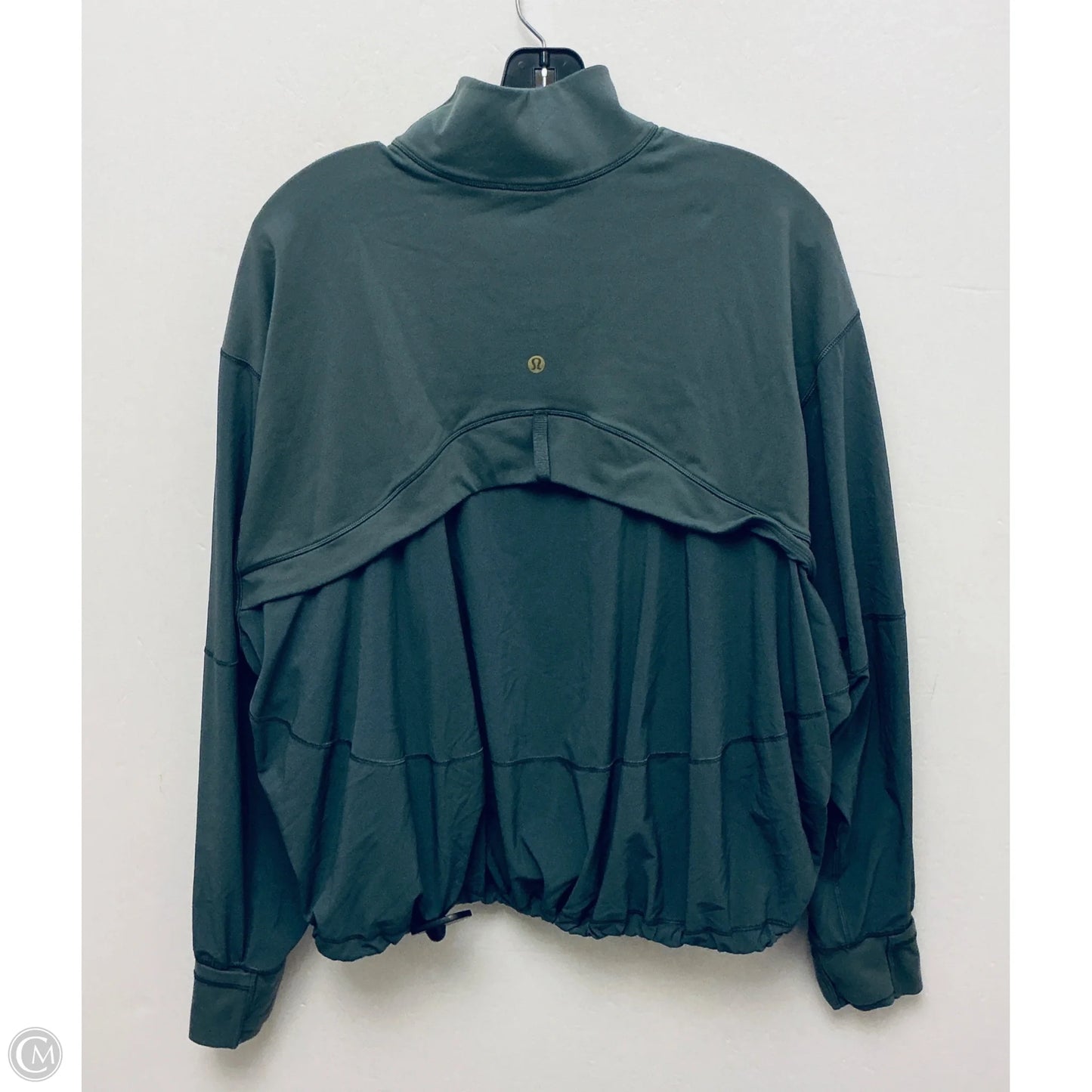 Athletic Jacket By Lululemon In Green, Size: 6