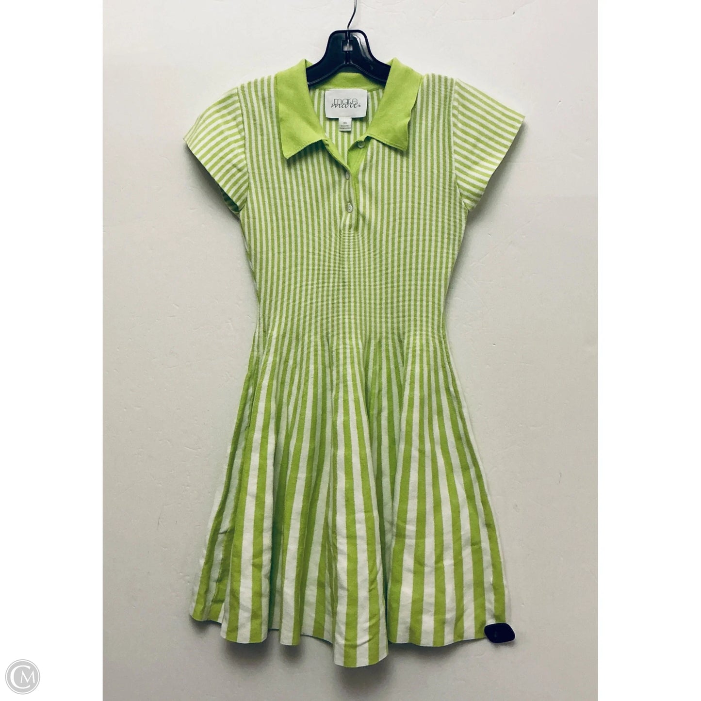 Dress Casual Midi By Mare Mare In Striped Pattern, Size: Xs
