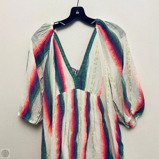 Dress Casual Midi By Clothes Mentor In Striped Pattern, Size: S