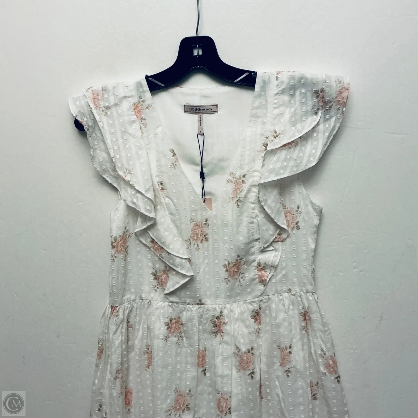 Dress Party Midi By Bcbgeneration In White, Size: S
