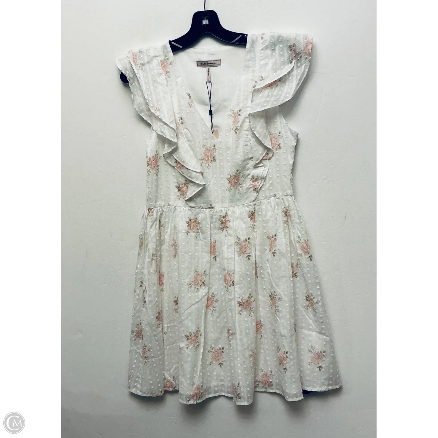 Dress Party Midi By Bcbgeneration In White, Size: S