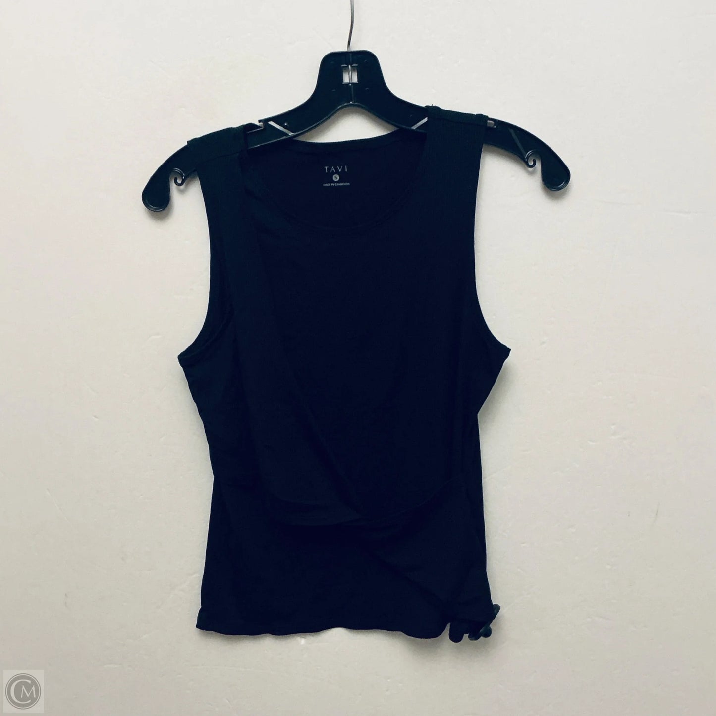 Athletic Tank Top By Clothes Mentor In Black, Size: S