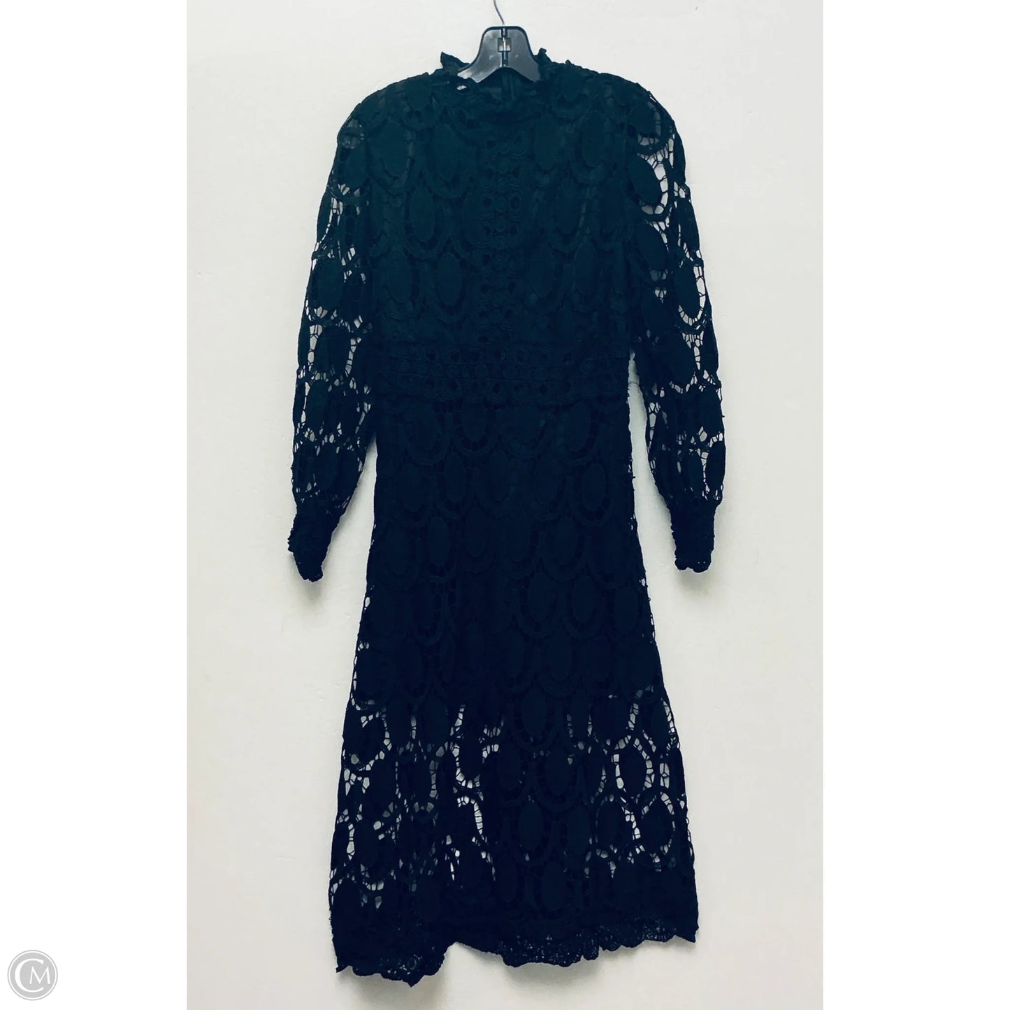 Dress Party Long By Clothes Mentor In Black, Size: S