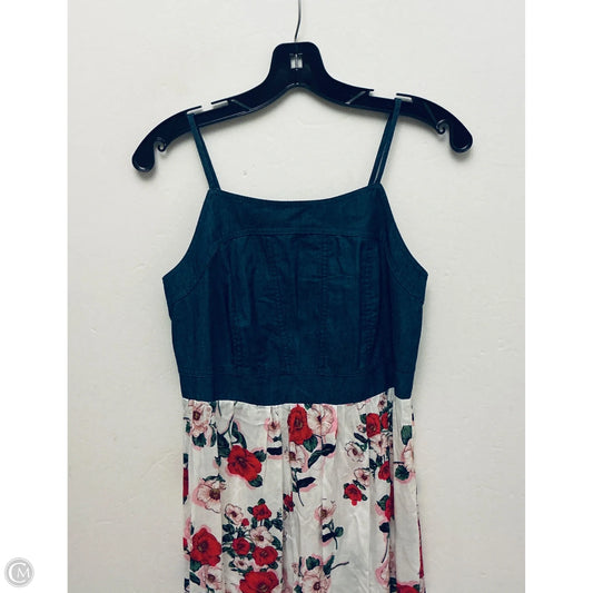 Dress Casual Maxi By Clothes Mentor In Floral Print, Size: M