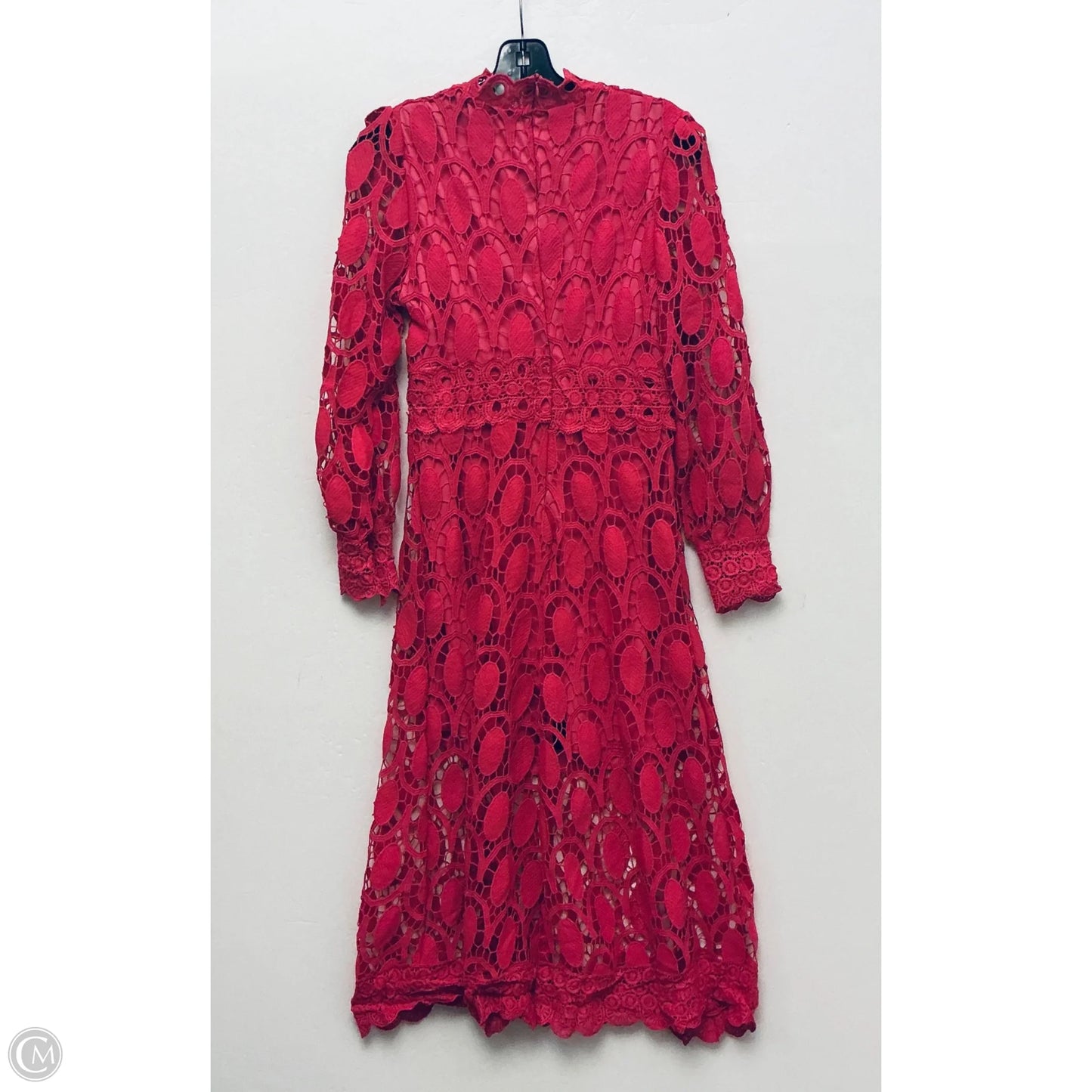 Dress Party Long By Clothes Mentor In Pink, Size: S