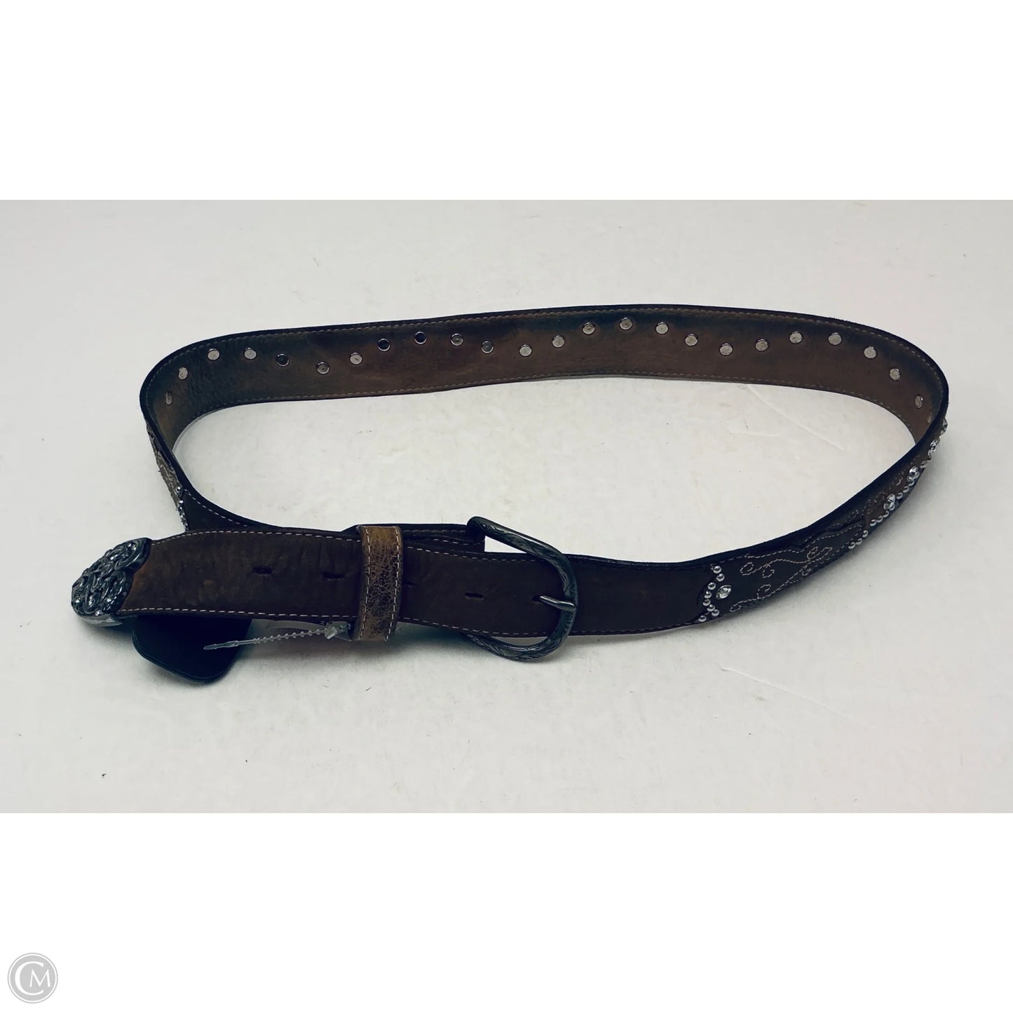 Belt Leather By Clothes Mentor, Size: Medium