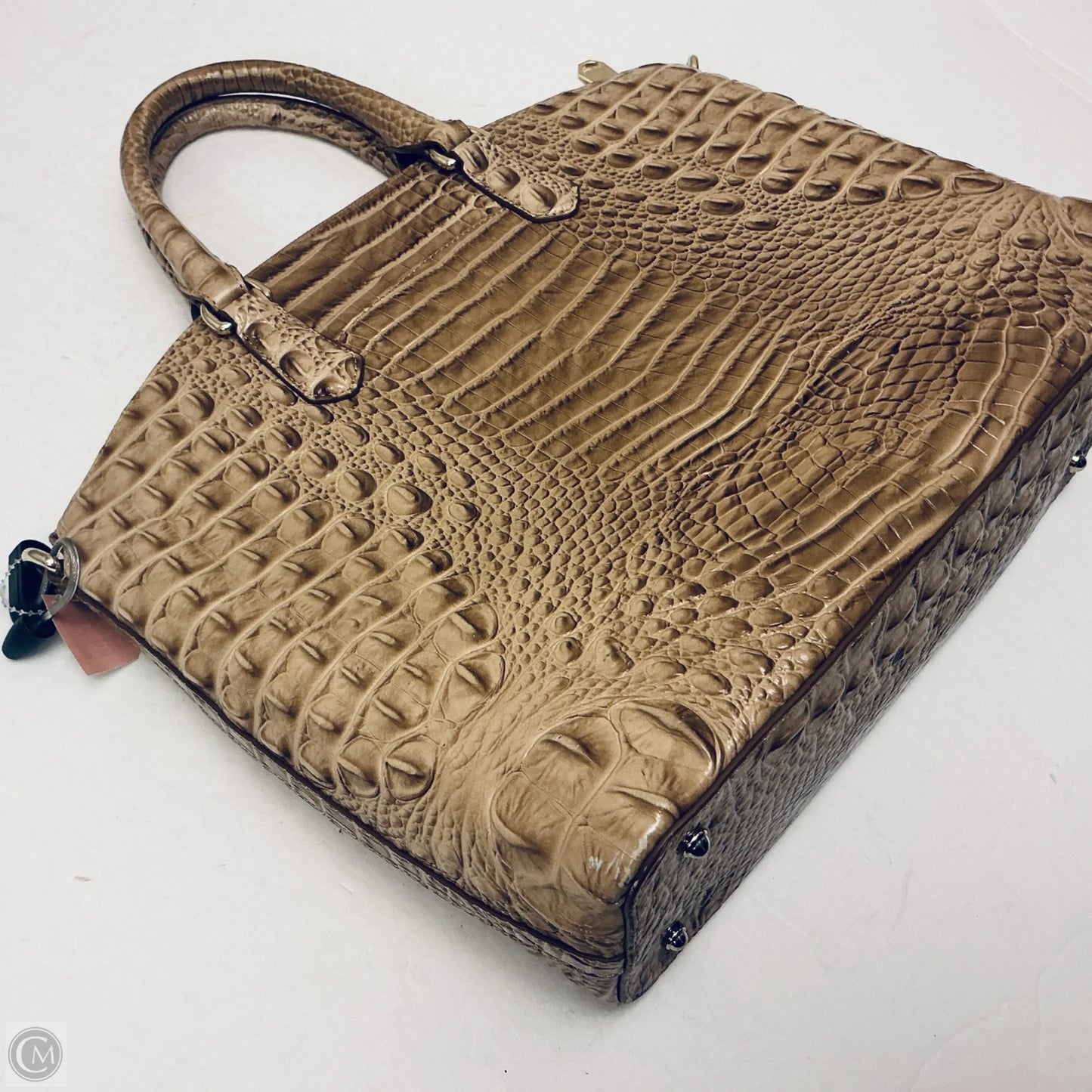 Handbag Designer By Brahmin, Size: Large
