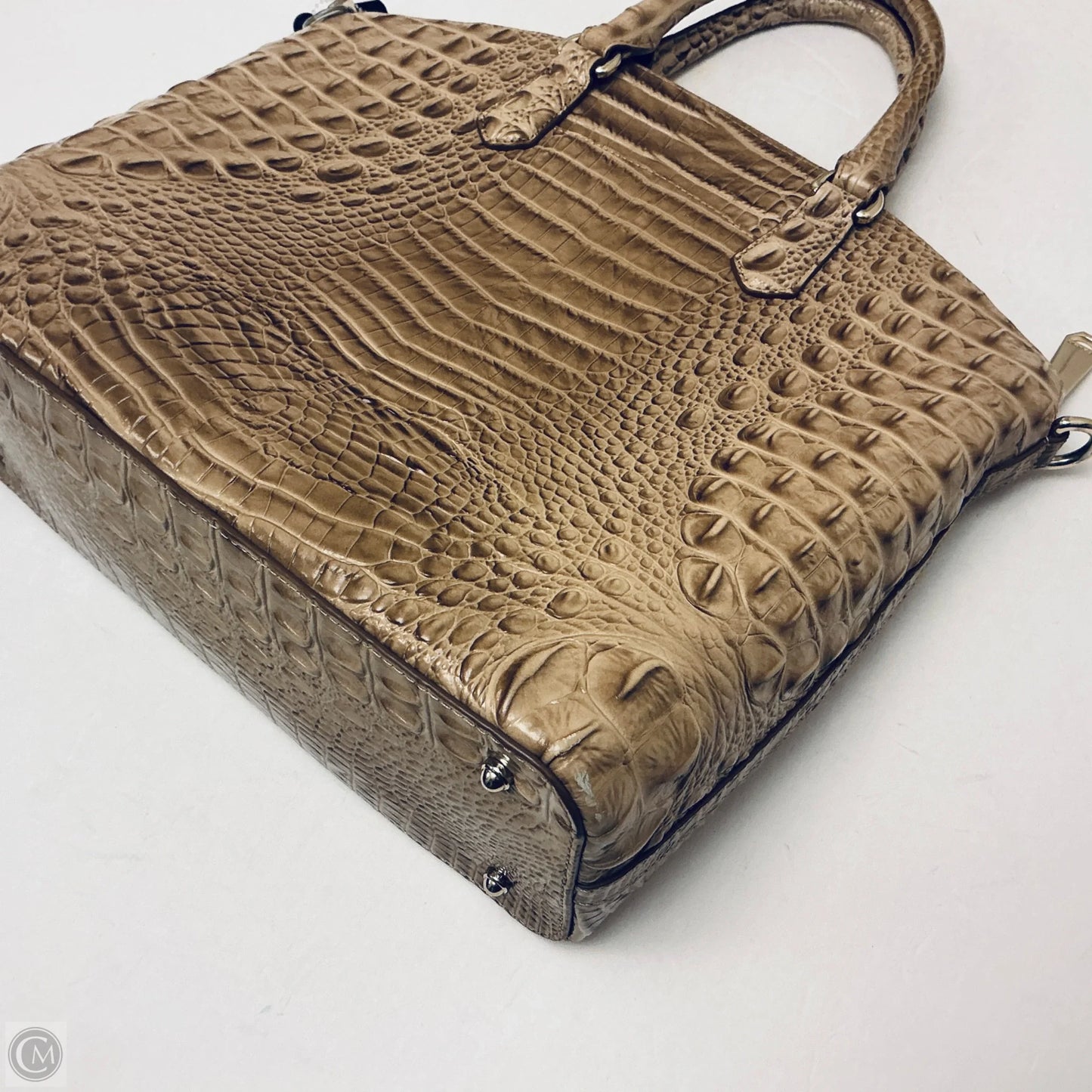 Handbag Designer By Brahmin, Size: Large