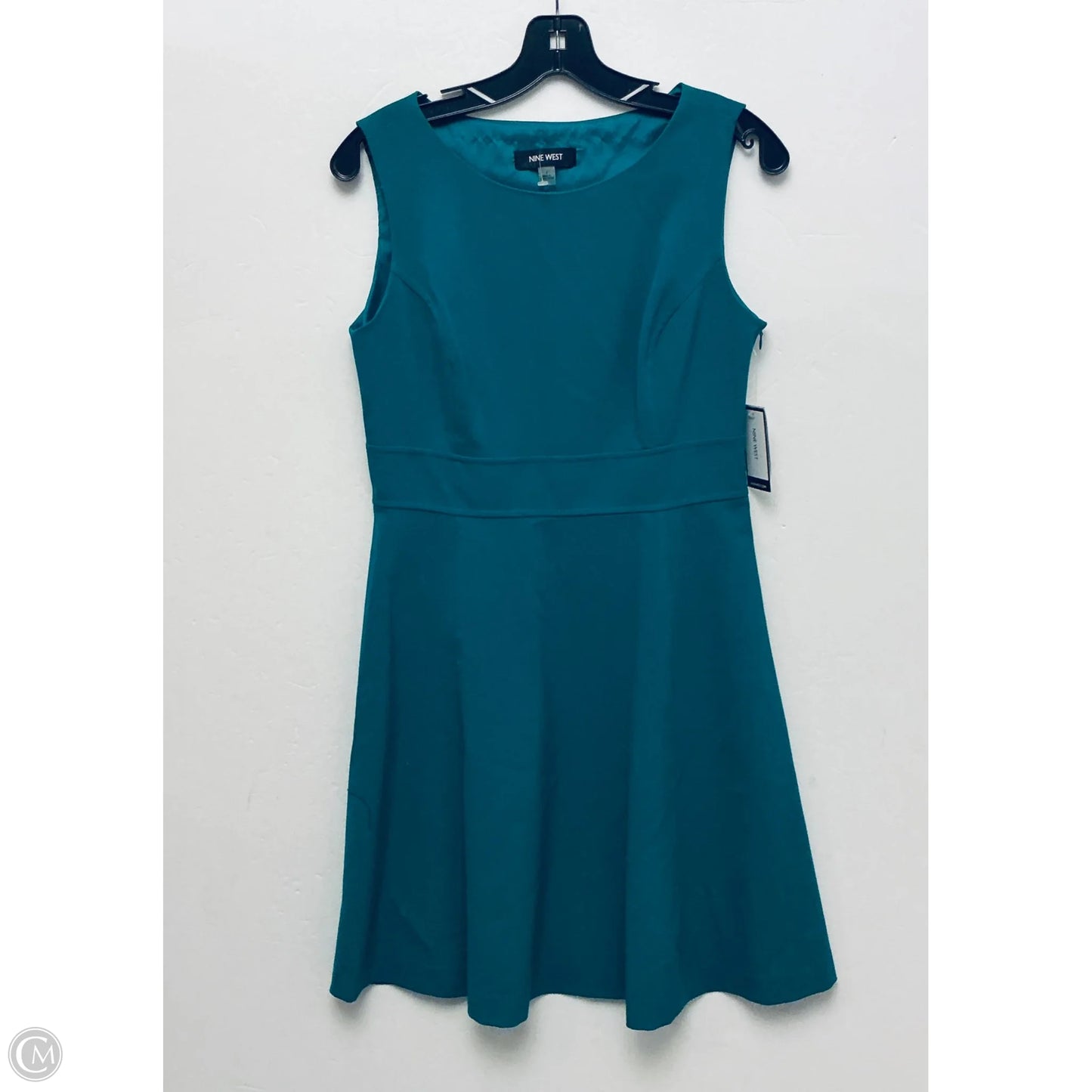 Dress Work By Nine West Apparel In Green, Size: S