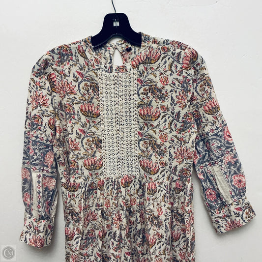 Dress Casual Midi By Clothes Mentor In Floral Print, Size: S