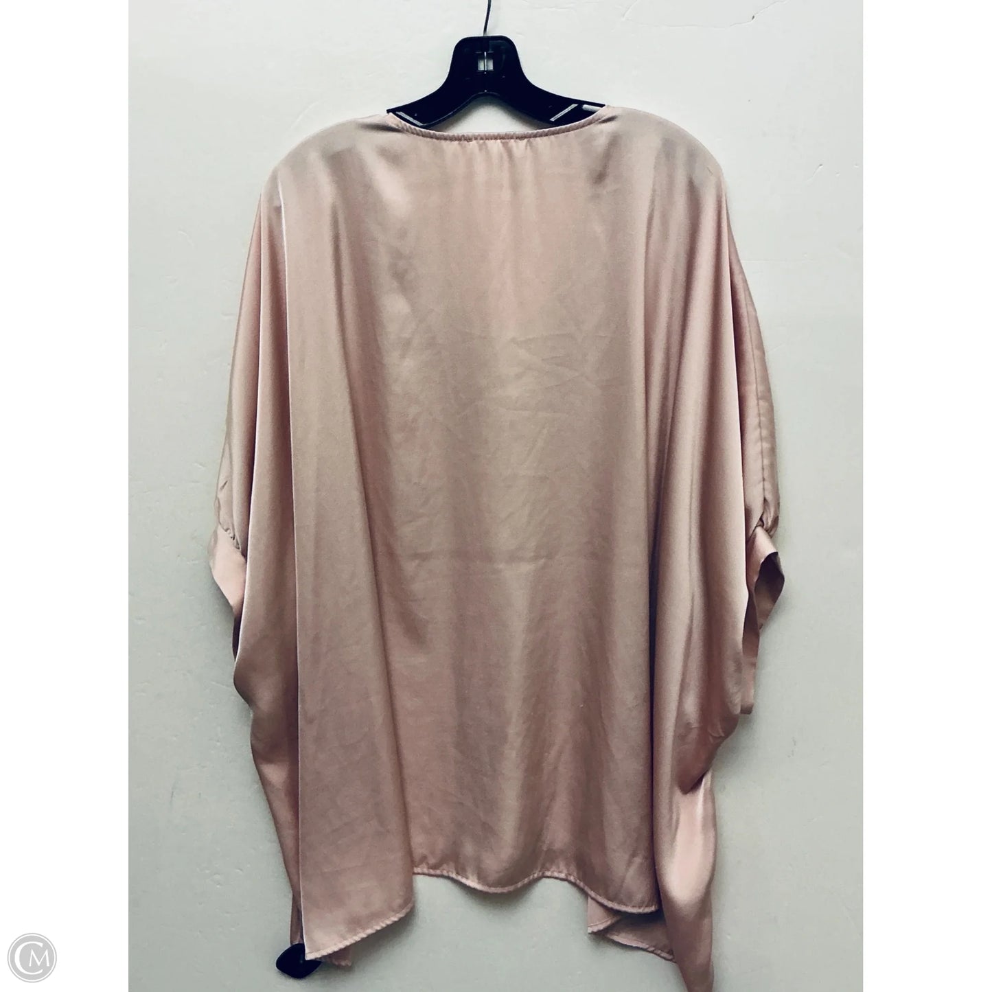 Top Short Sleeve By Entro In Pink, Size: 1x