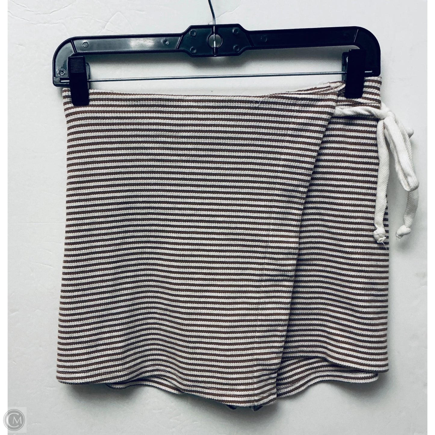 Shorts Set By Kirious In Striped Pattern, Size: S