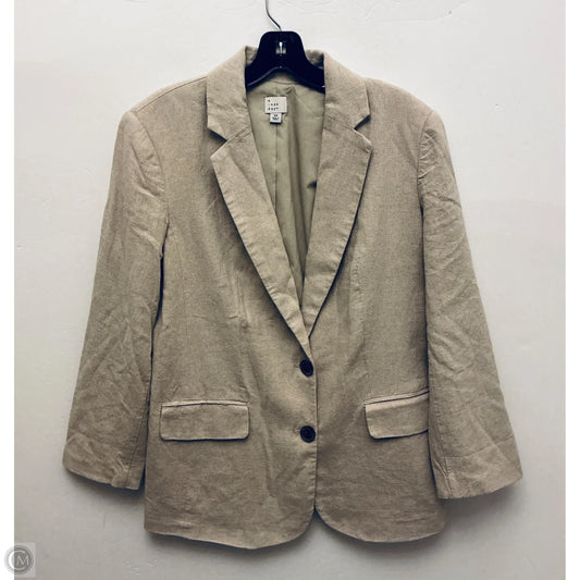 Blazer By A New Day In Tan, Size: Xs