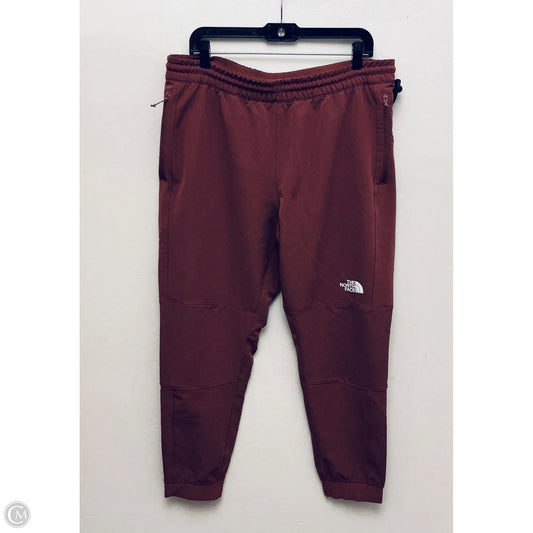 Athletic Pants By The North Face In Mauve, Size: Xl