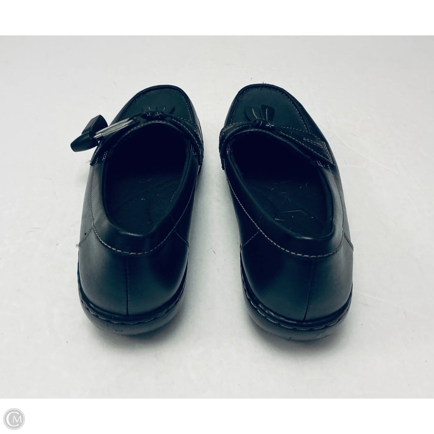 Shoes Flats By Clarks In Black, Size: 8