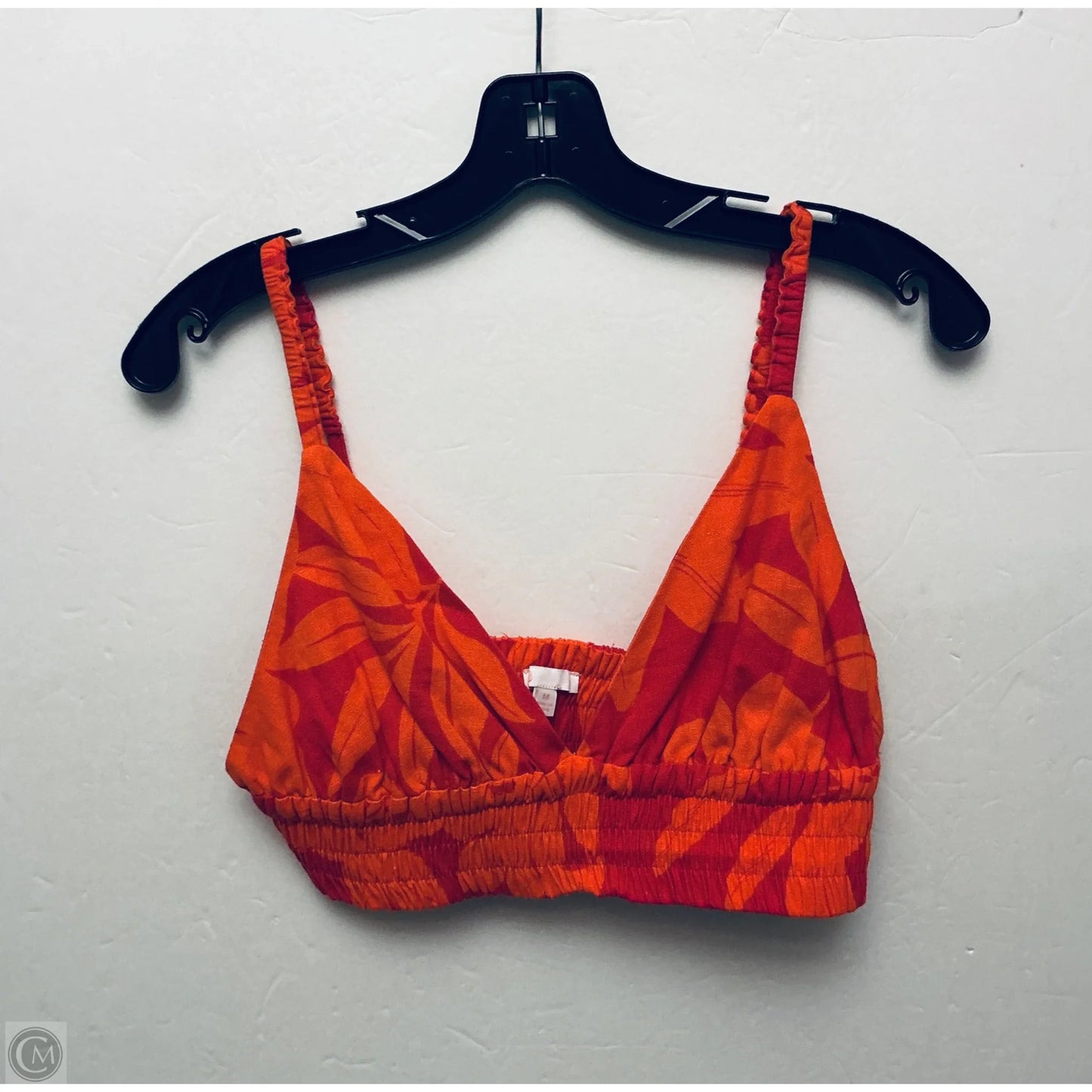 Top Sleeveless By Gianni Bini In Orange & Pink, Size: M