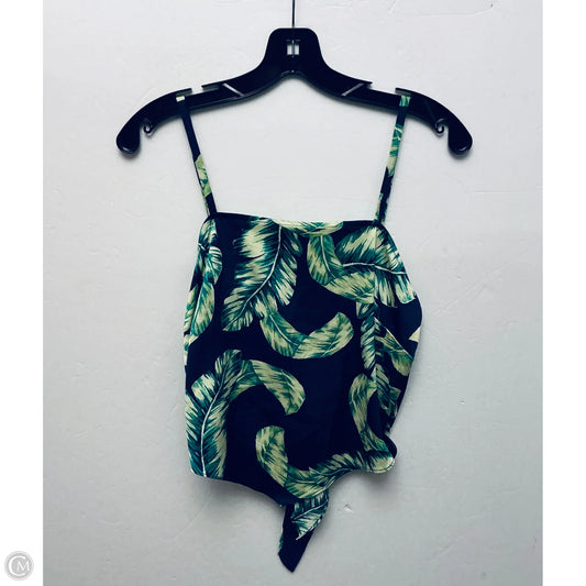 Top Sleeveless By Clothes Mentor In Blue & Green, Size: S